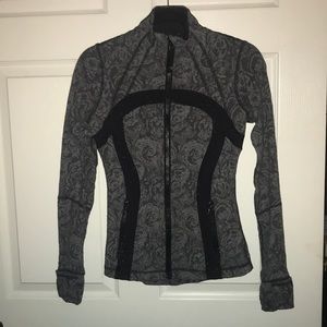 Lululemon Running Jacket Herringbone Pattern